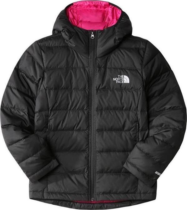 The North Face Siyah Erkek Çocuk Kapüşonlu Mont - Image 1
