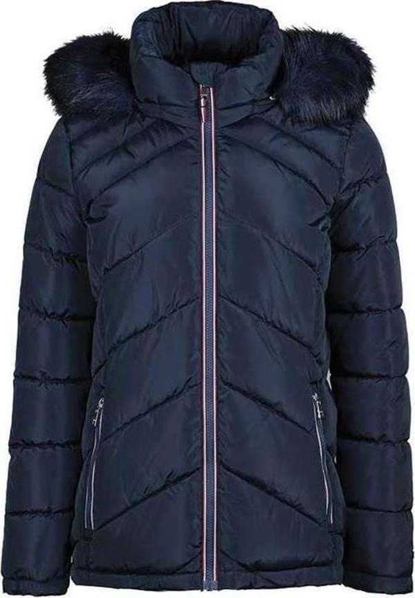 Tommy Hilfiger Kadın Kapüşonlu Mont TW2MP918-NAVY - Image 1