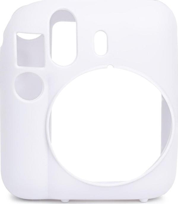Instax Mini 12 Makine Uyumlu Beyaz Koruyucu Silikon Kılıf - Image 1