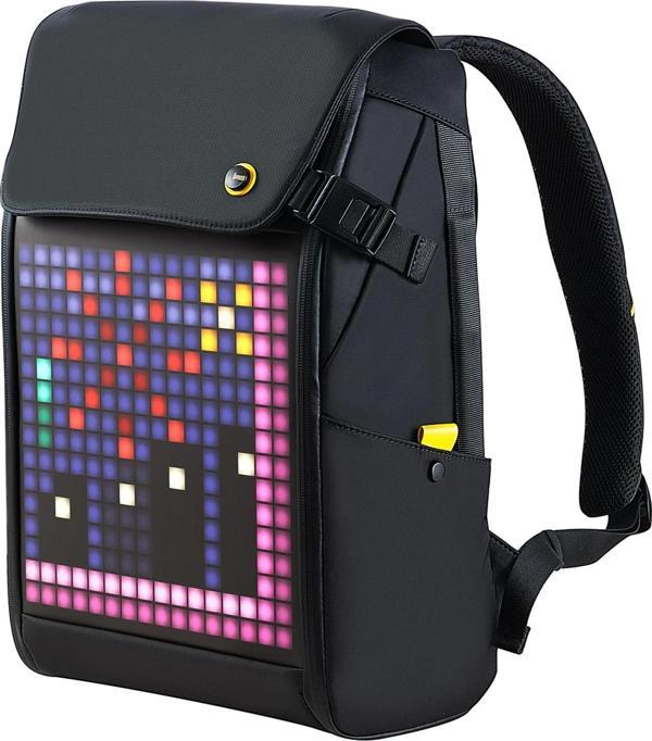 Divoom Backpack M Siyah Ledli Ekran APP Kontrollü Akıllı Sırt Çantası - Image 1