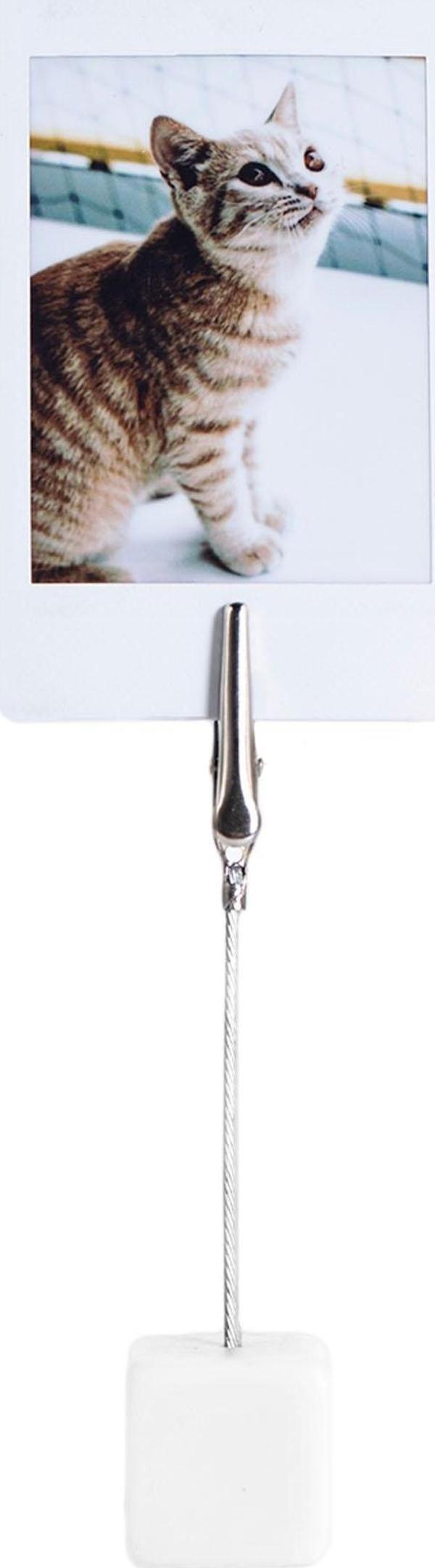 Instax Beyaz Film Kıskaçlı Resim Standı - Image 1