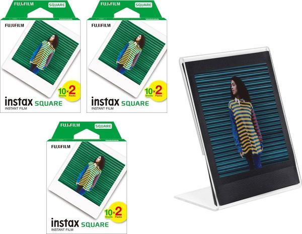 Instax Kare-Square 60'lı Film ve Pleksi Çerçeve - Image 1