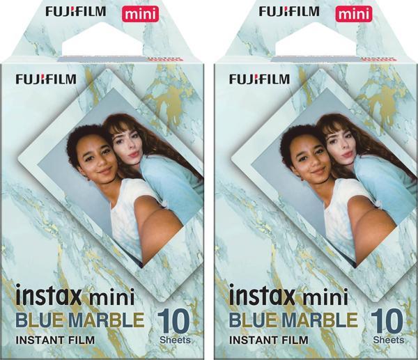 Instax mini Blue Marble 10x2 Film Seti - Image 1