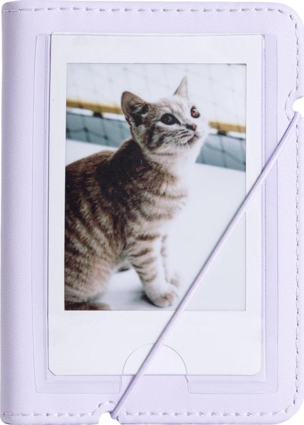 Instax Mini Film Uyumlu 28'li Lila Albüm - Image 1
