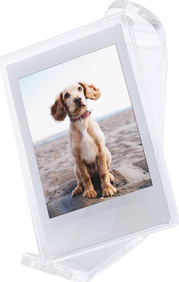 Instax mini Film Uyumlu Pleksi Hareketli Masaüstü Resim Çerçevesi - Image 1