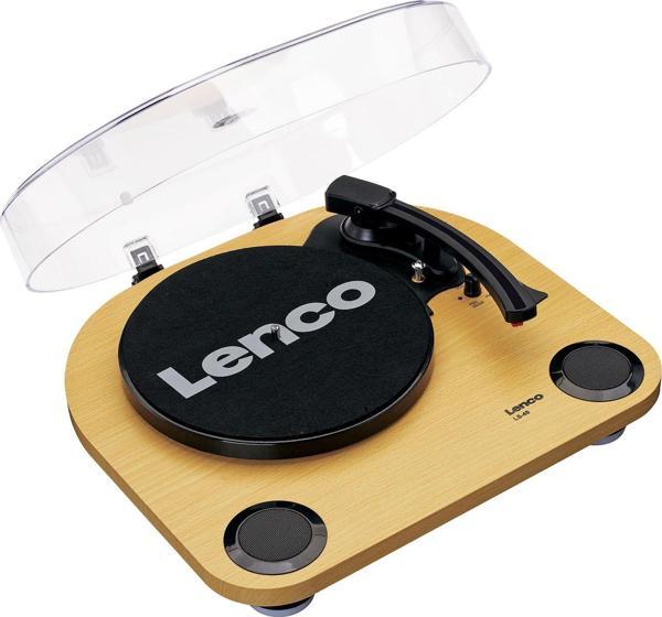 Lenco LS-40 Ahşap Dahili Hoparlörlü Pikap - Image 1