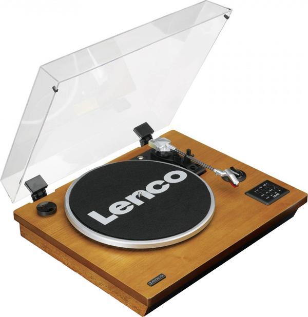 Lenco LS-55 Ahşap Dahili Hoparlörlü Bluetooth Pikap - Image 1