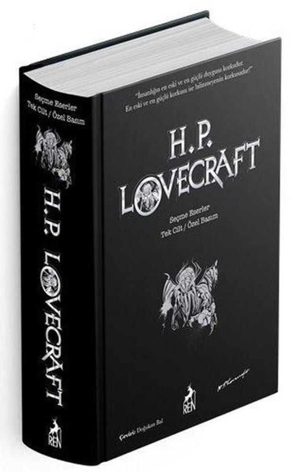 H.P. Lovecraft Tek Cilt Özel Basım - Ren Kitap Yayınevi - Image 1