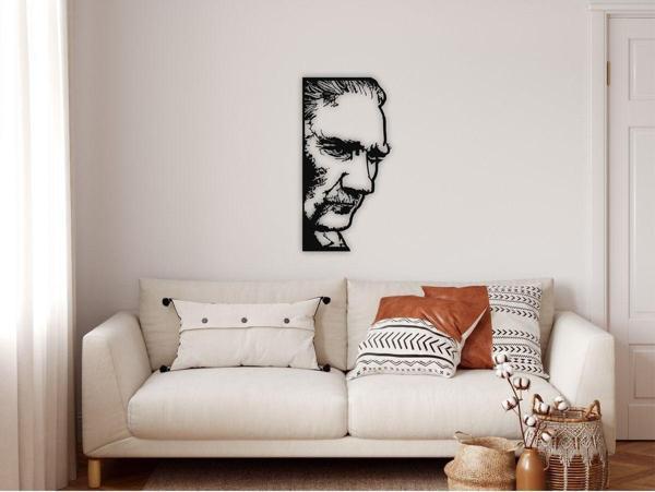 Dekadron Atatürk Metal Duvar Dekoru - Image 1