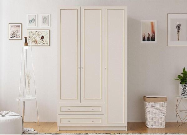 Rabi Gold Country 3 Kapaklı 2 Çekmeceli Gardırop - Image 1