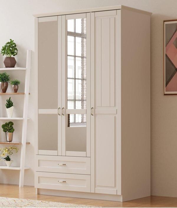Rabi Kardelen Country 3 Kapak 2 Çekmeceli Gardırop - Image 1