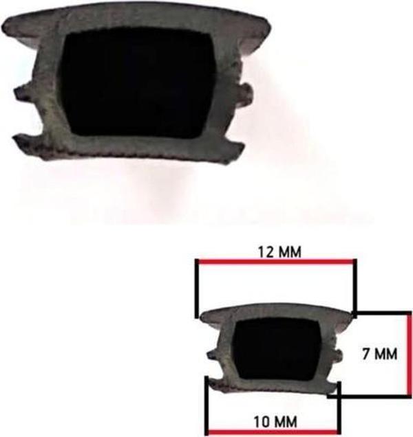 Contacall Araç Tavan Oluk Lastiği 3 Metre Siyah Kendinden Yapışkanlı Opel Insignia A Kasa 2009-2013 - Image 1