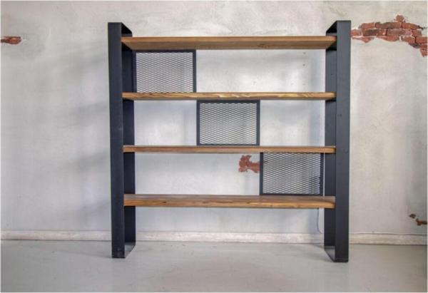  Masif Ahşap Kitaplık 140x30x180 cm - Image 1