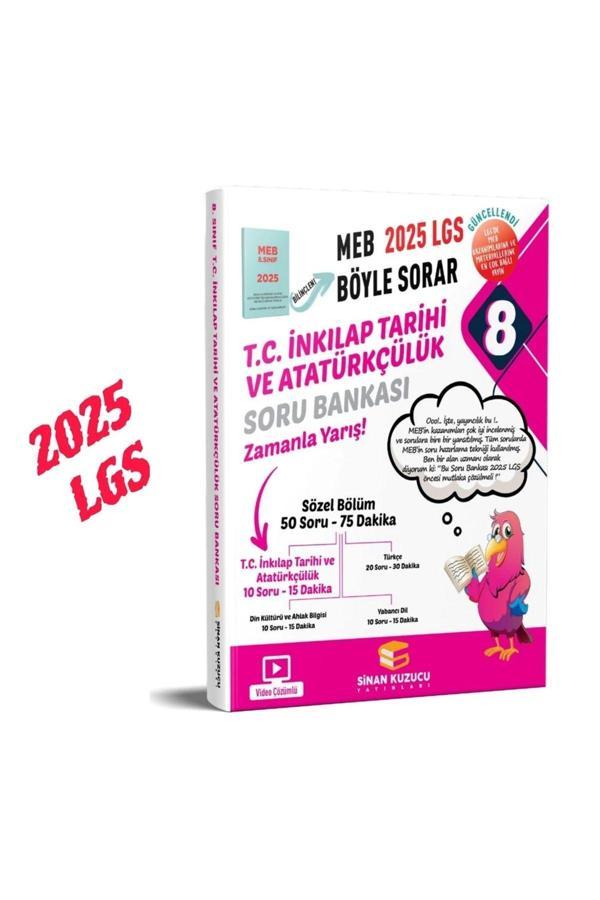 Sinan Kuzucu Yayınları 8. Sınıf İnkılap Tarihi Soru Bankası - Sinan Kuzucu Yayınları - Image 1