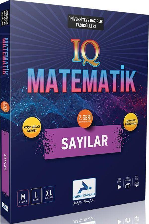 Paraf IQ Matematik 2. Seri Sayılar Soru Kütüphanesi Paraf Yayınları - PRF Paraf Yayınları - Image 1