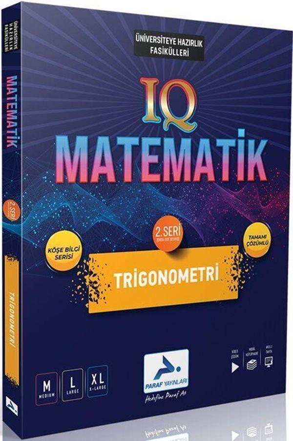 Paraf IQ Matematik 2. Seri Trigonometri Soru Kütüphanesi Paraf Yayınları - PRF Paraf Yayınları - Image 1