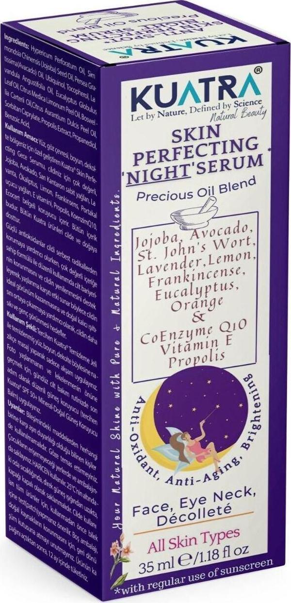 Kuatra Skin Perfecting  'Night' Serum (cildi onarmaya ve cildi kusursuzlaştırmaya yardımcı gece serumu) - Image 1