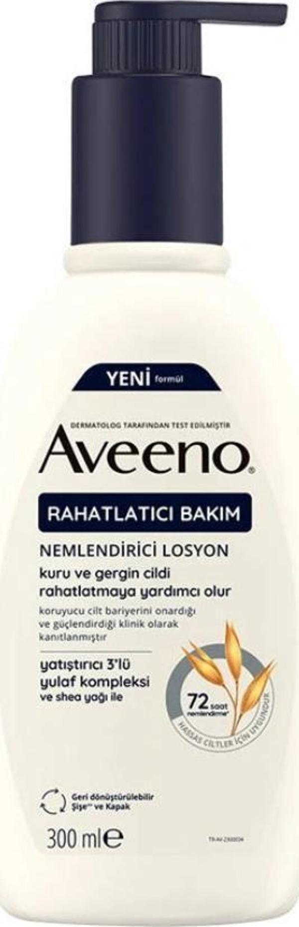 Aveeno Rahatlatıcı Bakım Nemlendirici Ve Rahatlatıcı Losyon 300ml - Image 1