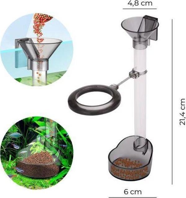 Akvaryum Yemleme Tüpü 21-37,6 cm Ayarlı - Image 1