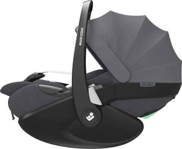Maxi-Cosi Pebble SlideTech Tam Yatabilen 0-13 Kg Ana Kucağı ve Oto Koltuğu Twillic Graphite - Image 1