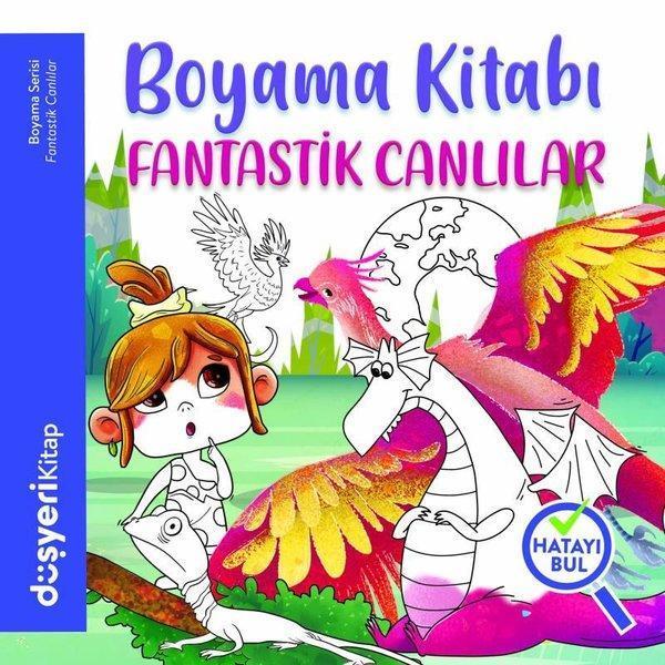 Fantastik Canlılar Boyama Kitabı - Düşyeri Yayınları - Image 1