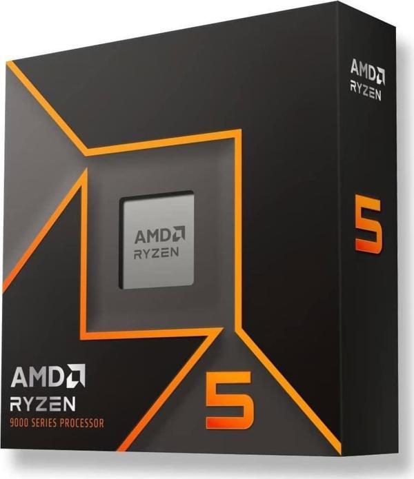 AMD Ryzen 5 9600X 3.90GHz 32MB AM4 BOX İşlemci (Grafik Kart VAR, Fan YOK) - Image 1