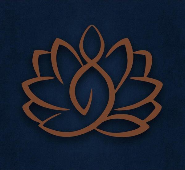 Dekadron Lotus Metal Duvar Dekoru - Image 1