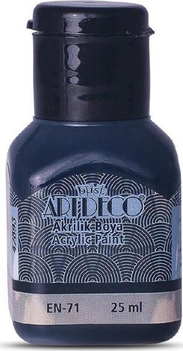 Artdeco Akrilik Boya Siyah 25 Ml 070A-3618 - Image 1