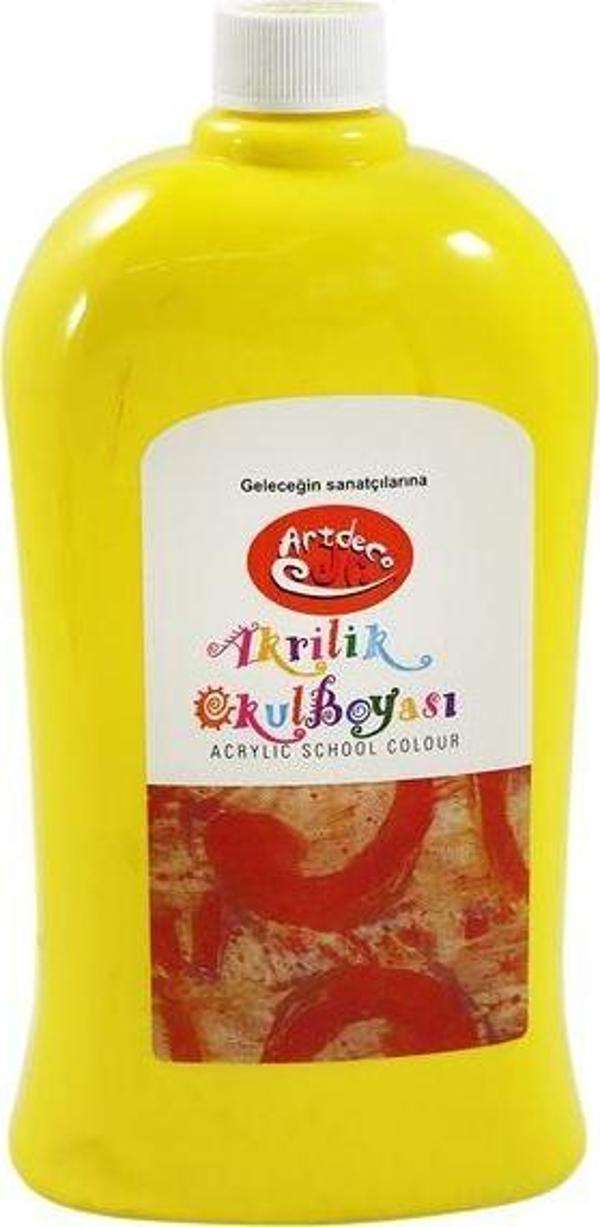 Artdeco Jr Akrilik Boya Sarı 1 Lt 120M-1601 - Image 1