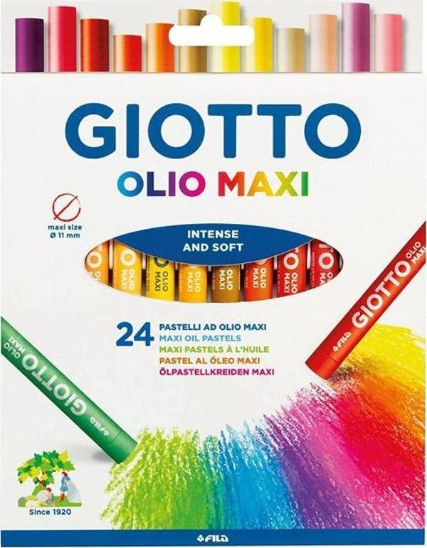 Gıotto 293800 Yağlı 24 Renk Pastel Boya - Image 1