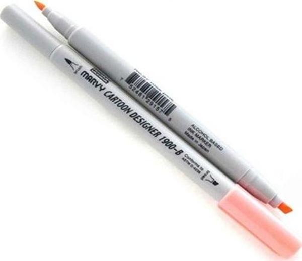 Marvy 1900-S/57 Rose Pınk Çift Uçlu Grafik Kalemi - Image 1