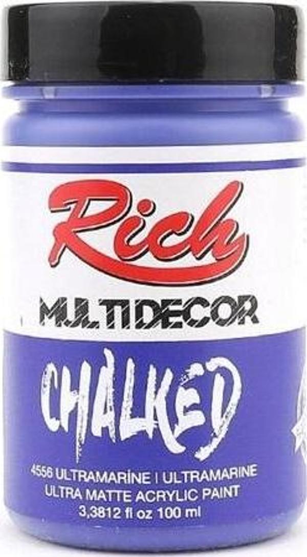 Rıch Chalked Akr. Boya 100 Cc 4556 Ultramarıne - Image 1