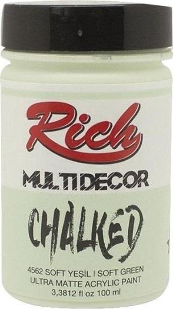 Rıch Chalked Akr. Boya 100 Cc 4562 Soft Yeşil - Image 1