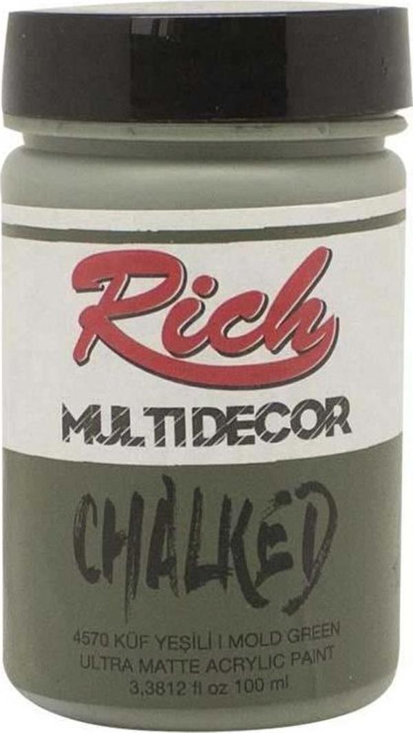 Rıch Chalked Akr. Boya 100 Cc 4570 Küf Yeşili - Image 1