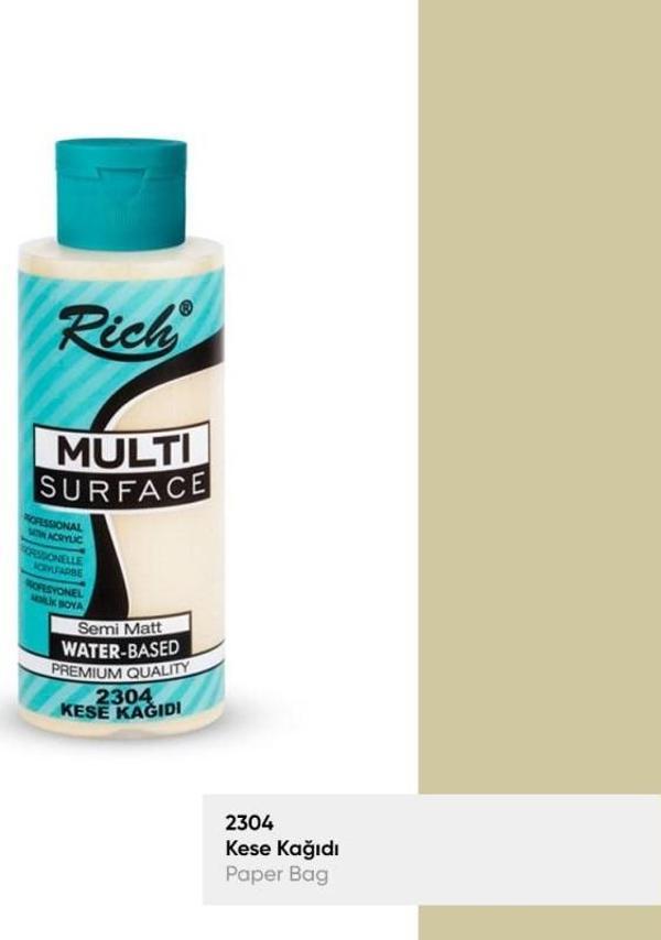 Rıch Multi Akrilik Boya 2304 Kesekağıdı 120 Cc - Image 1