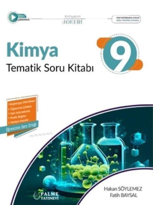 9. Sınıf Kimya Tematik Soru Kitabı Palme Yayınları - Palme Yayınları - Image 1
