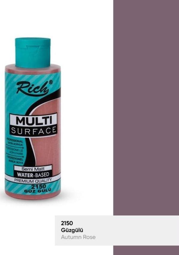Rıch Multi Akrilik Boya 2150 Güz Gülü 120 Cc - Image 1