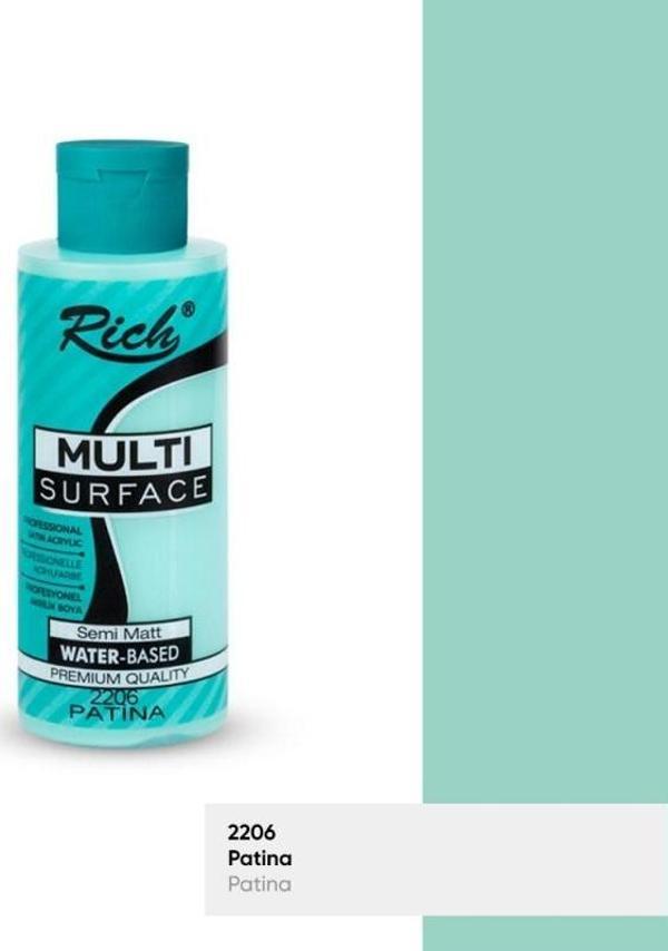 Rıch Multi Akrilik Boya 2206 Patina 120 Cc - Image 1