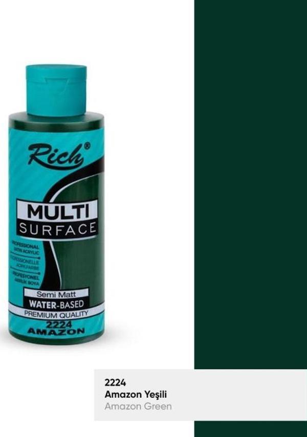 Rıch Multi Akrilik Boya 2224 Amazon 120 Cc - Image 1