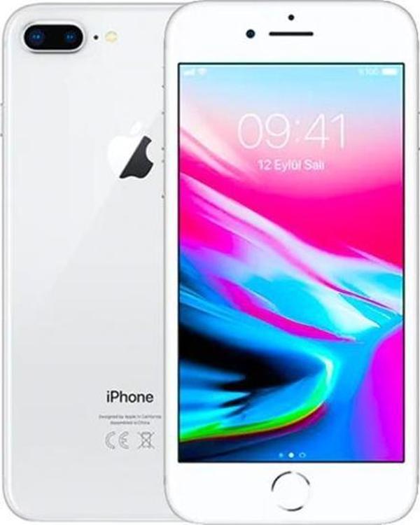 Apple iPhone 8 Plus Silver 64GB Yenilenmiş A Kalite (12 Ay Garantili) - Image 1