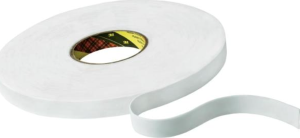 3M 9508W Çift Taraflı Köpük Bant 19 mm x 5 m - Image 1