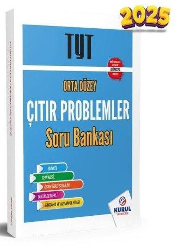 2025 TYT Orta Düzey Çıtır Problemler Soru Bankası - Kurul Yayıncılık - Image 1