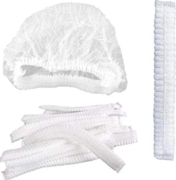 Alsepeteavm Tek Kullanımlık Bone Çift Dikişli 100 Adet - Image 1