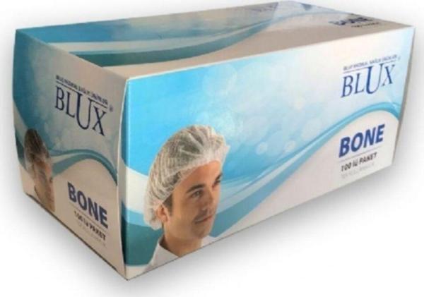 Blux Tek Kullanımlık Tela Bone 100'Lü Kutu - Image 1