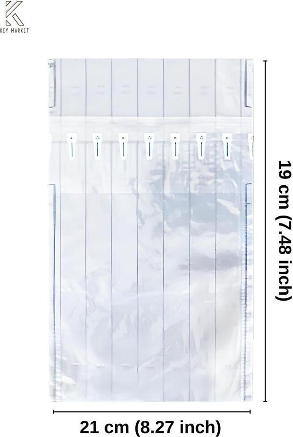 Key Market 100 Adet-Paket 21 x 19 Cm Aırpack Aırbag Havalı Ambalaj Torba Poşeti (100 Adet) - Image 1