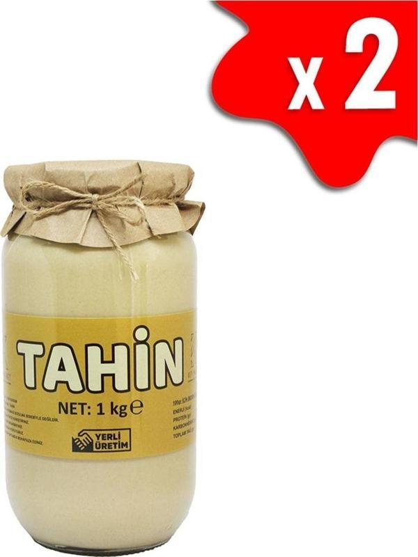 Key Market 2 Kg Şekersiz, Katkısız, Vegan, Doğal Tahin - Image 1