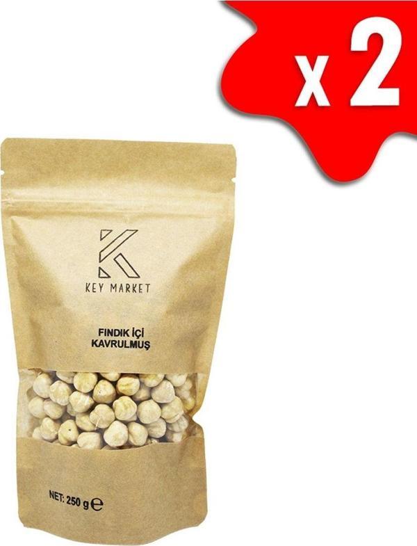 Key Market 500 Gram Kavrulmuş Giresun Fındık Içi - Image 1