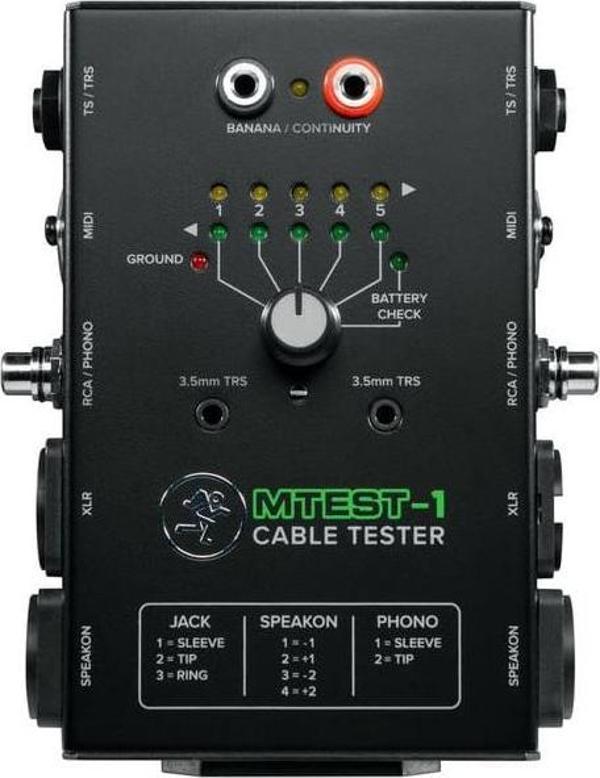 Mackie MTEST-1 Cable Tester - Image 1
