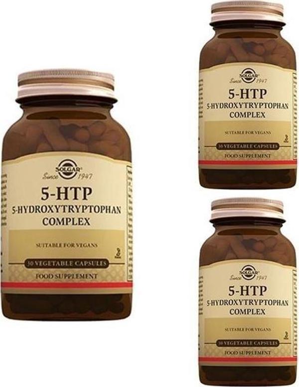 Solgar 5-HTP 30 Kapsül 3 Adet - Image 1