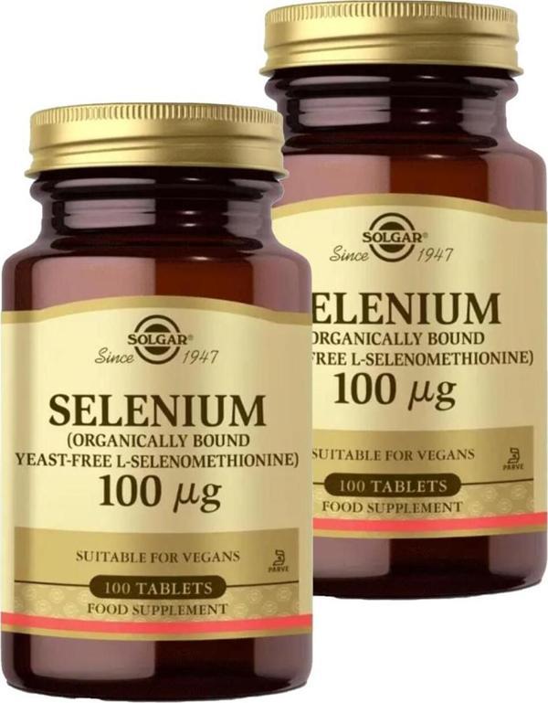 Solgar Selenium 100 Tablet 2 Adet - Image 1
